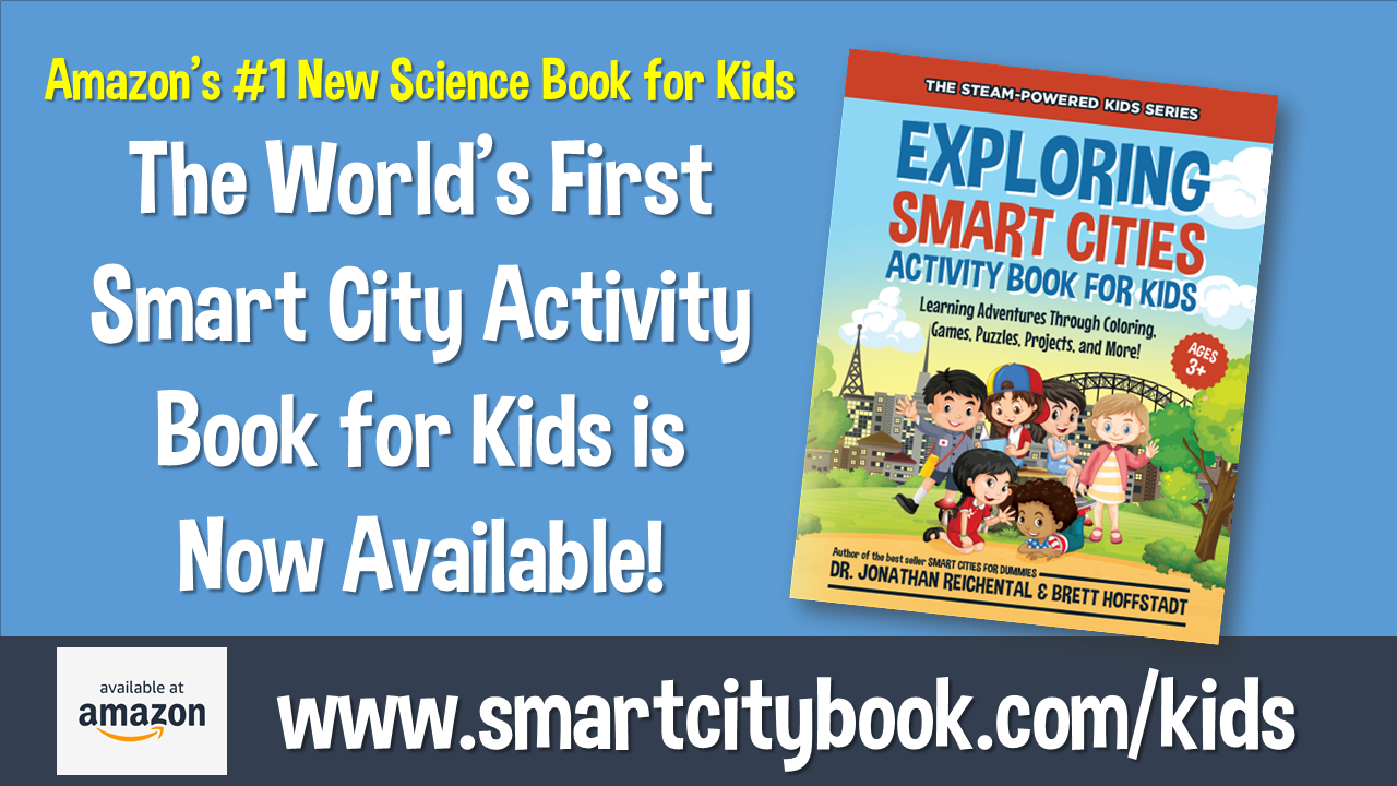 Exploring Smart Cities Activity Book for Kids Now Available!