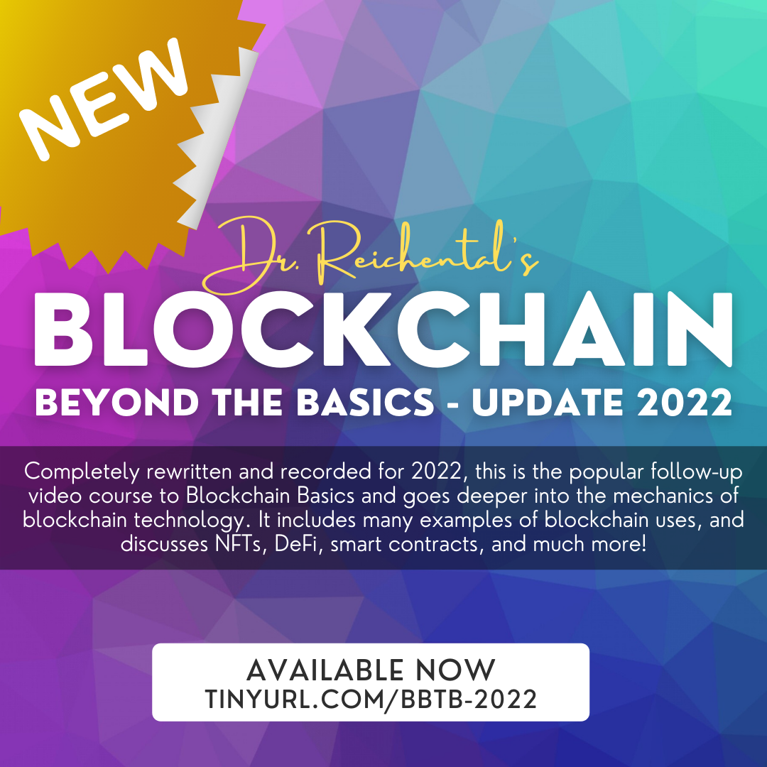 NEW: Blockchain: Beyond the Basics!