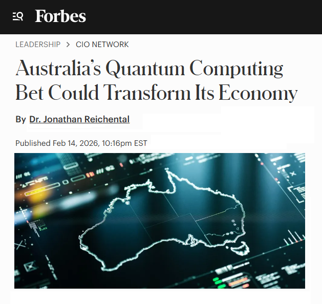 ARTICLE: Australia’s Quantum Computing Bet Could Transform Its Economy