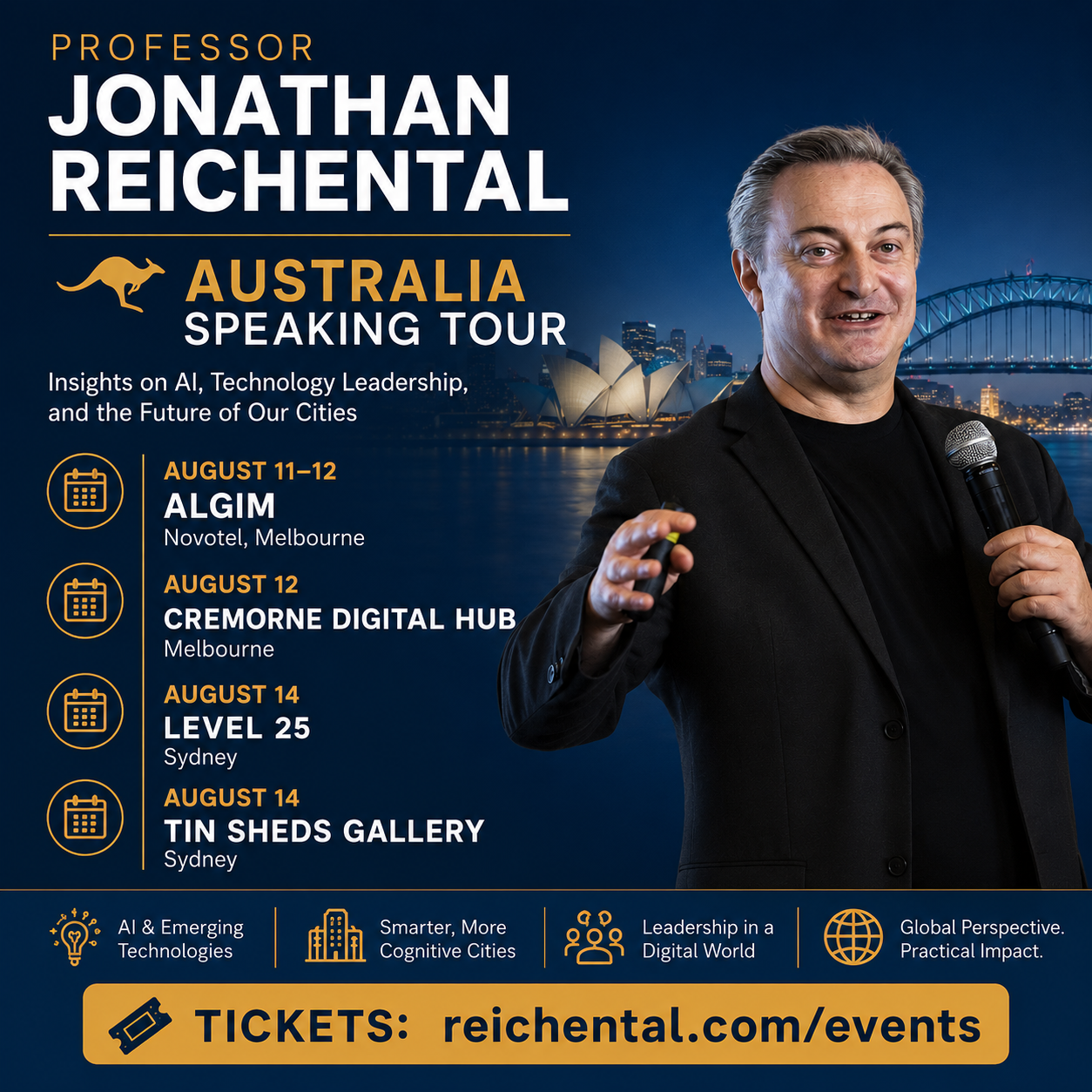 Prof. Reichental Australia Speaking Tour 2026