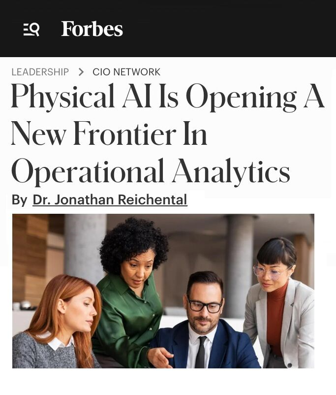 ARTICLE: Physical AI Is Opening A New Frontier In Operational Analytics